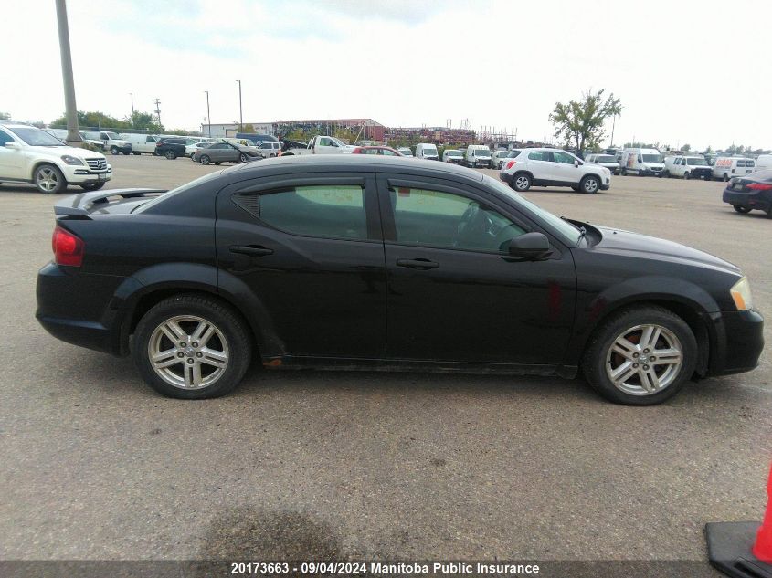 2013 Dodge Avenger Sxt VIN: 1C3CDZCB5DN502292 Lot: 20173663