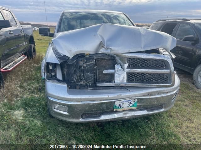 2009 Dodge Ram 1500 Slt Quad Cab VIN: 1D3HV18T99S751843 Lot: 20173668