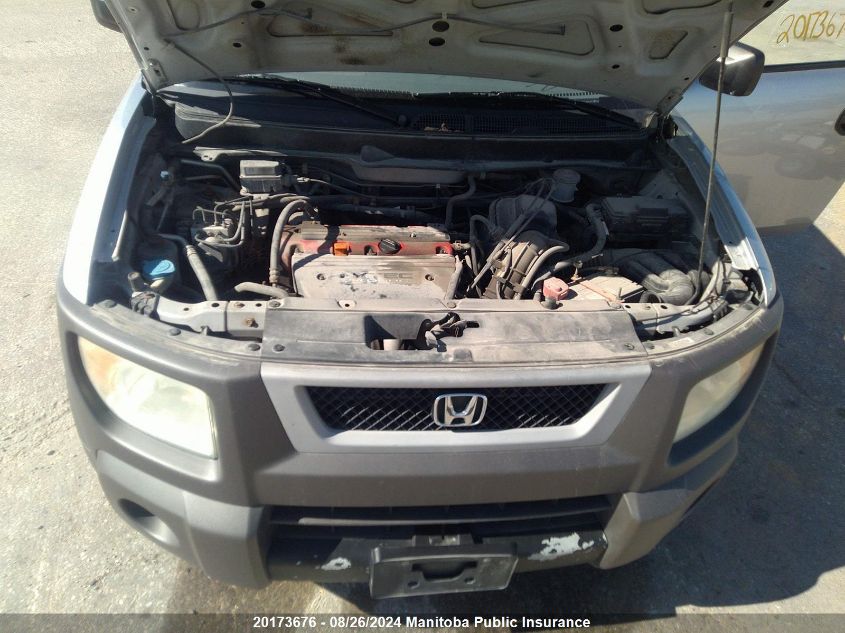 2003 Honda Element Ex VIN: 5J6YH285X3L801541 Lot: 20173676