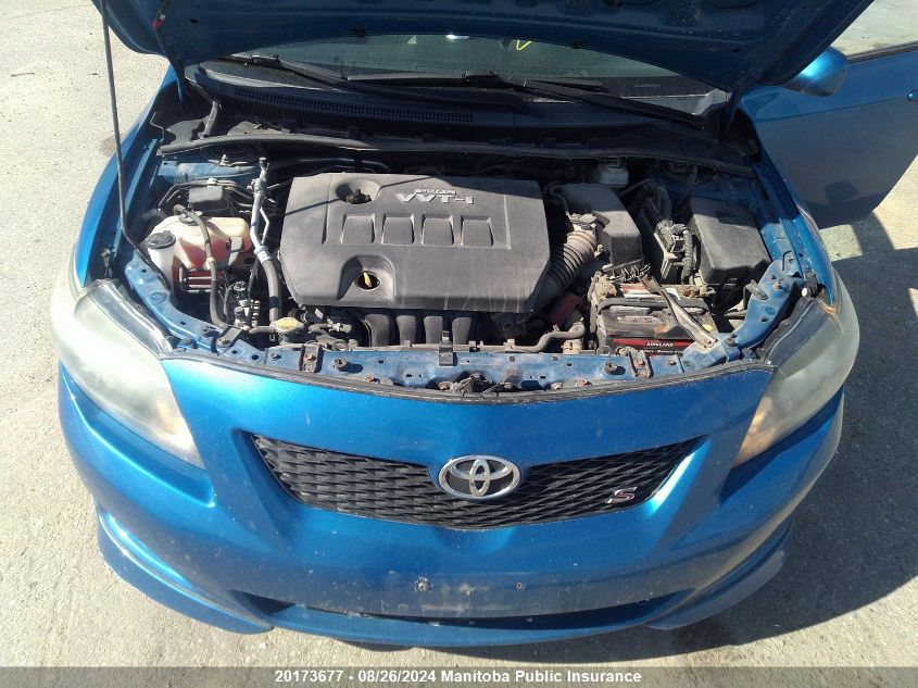 2010 Toyota Corolla S VIN: 2T1BU4EE0AC348333 Lot: 20173677