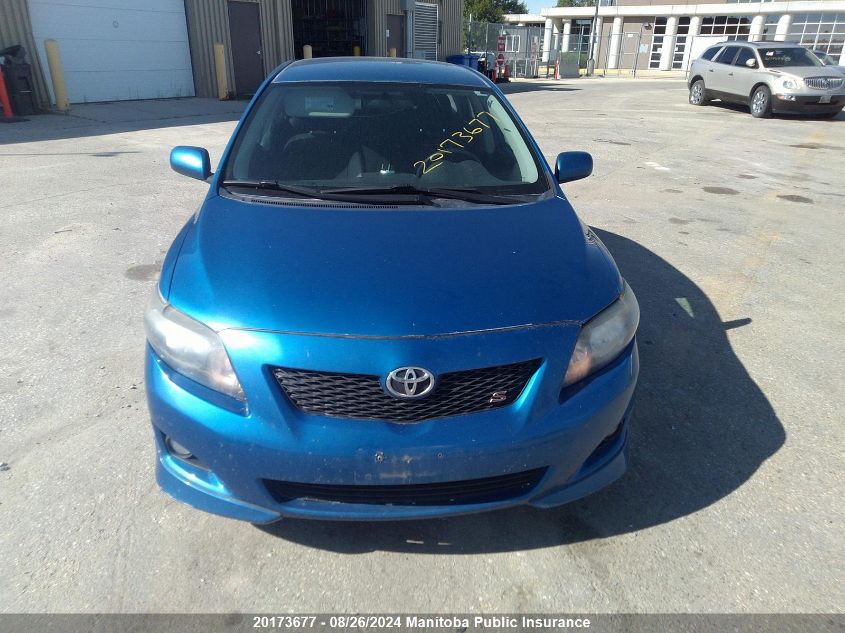 2010 Toyota Corolla S VIN: 2T1BU4EE0AC348333 Lot: 20173677