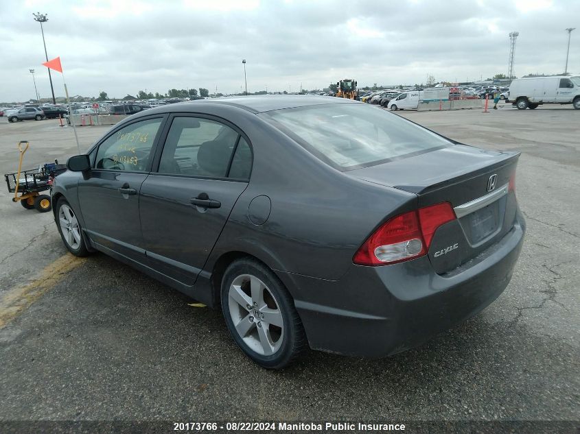 2009 Honda Civic Dx VIN: 2HGFA16289H113453 Lot: 20173766