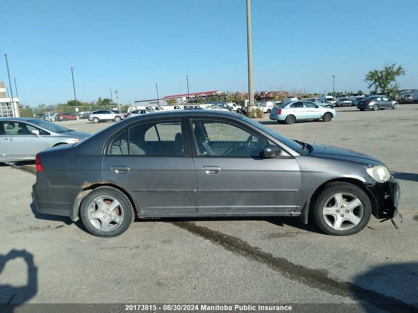 2004 Honda Civic Si VIN: 2HGES16844H932935 Lot: 20173815