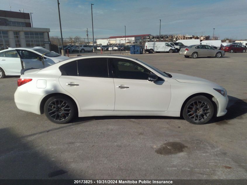 2016 Infiniti Q50 2.0T VIN: JN1CV7AR9GM252971 Lot: 20173825