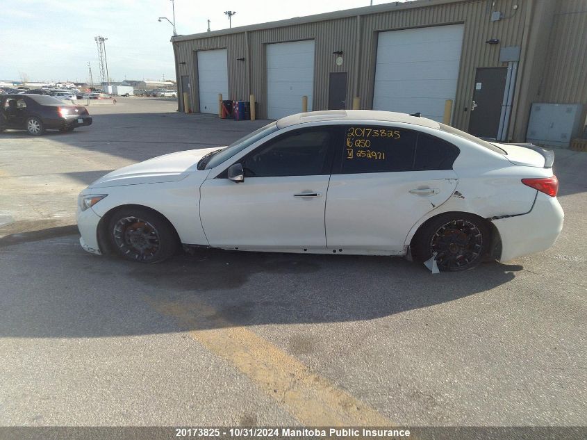 2016 Infiniti Q50 2.0T VIN: JN1CV7AR9GM252971 Lot: 20173825