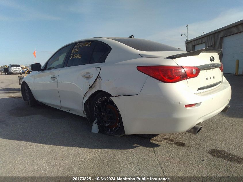 2016 Infiniti Q50 2.0T VIN: JN1CV7AR9GM252971 Lot: 20173825