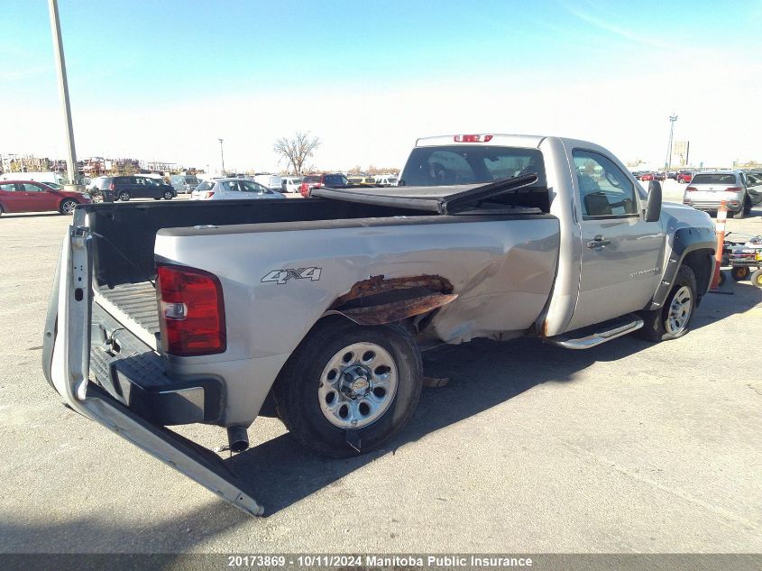 2009 Chevrolet Silverado 1500 Wt VIN: 1GCEK14C99Z267169 Lot: 20173869