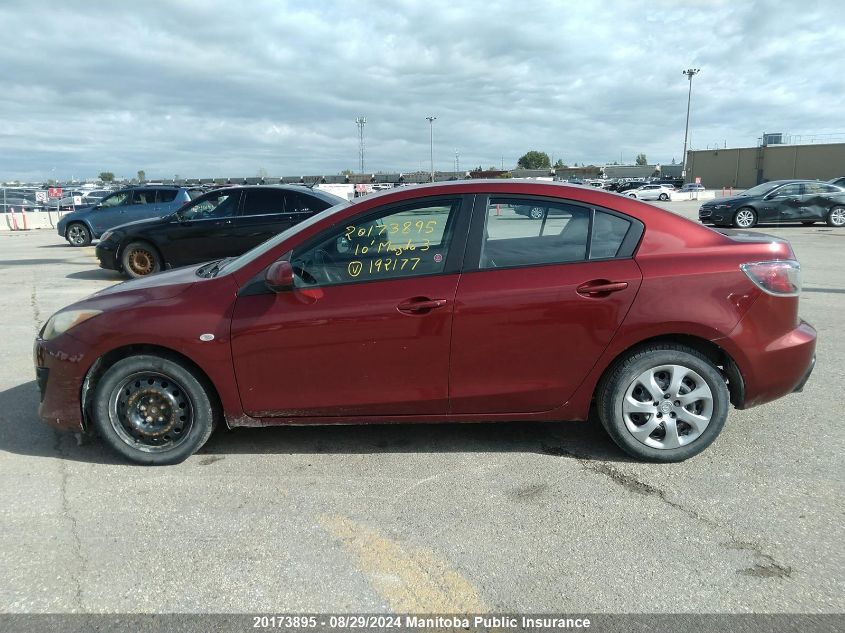 2010 Mazda Mazda3 Gs VIN: JM1BL1SF5A1192177 Lot: 20173895