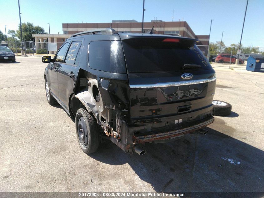 2015 Ford Explorer VIN: 1FM5K8B88FGB76162 Lot: 20173903