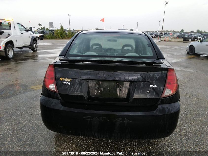 2006 Saturn Ion 3 VIN: 1G8AL55B76Z204604 Lot: 20173918