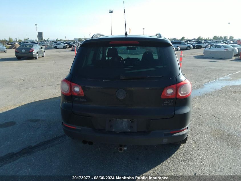 2009 Volkswagen Tiguan 2.0 Tsi VIN: WVGBV95N79W521757 Lot: 20173977