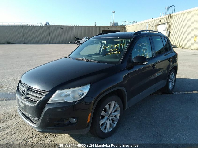 2009 Volkswagen Tiguan 2.0 Tsi VIN: WVGBV95N79W521757 Lot: 20173977