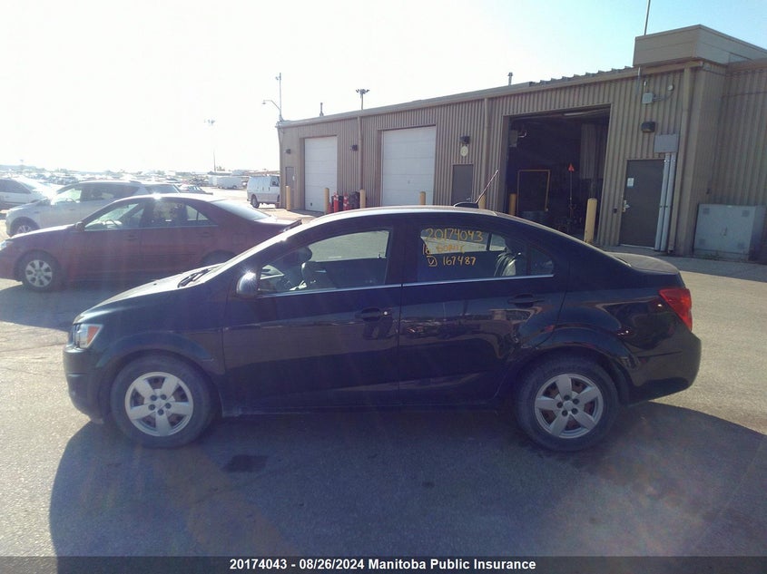 2016 Chevrolet Sonic Lt VIN: 1G1JC5SB5G4167487 Lot: 20174043