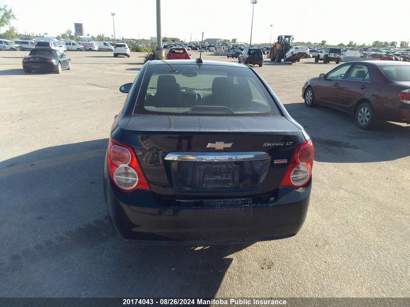 2016 Chevrolet Sonic Lt VIN: 1G1JC5SB5G4167487 Lot: 20174043
