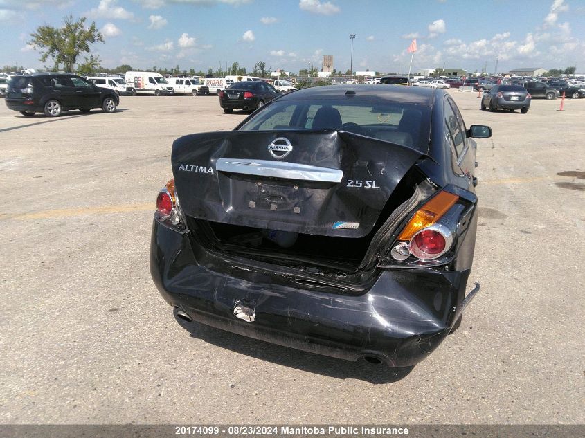 2011 Nissan Altima 2.5 Sl VIN: 1N4AL2AP9BC157780 Lot: 20174099