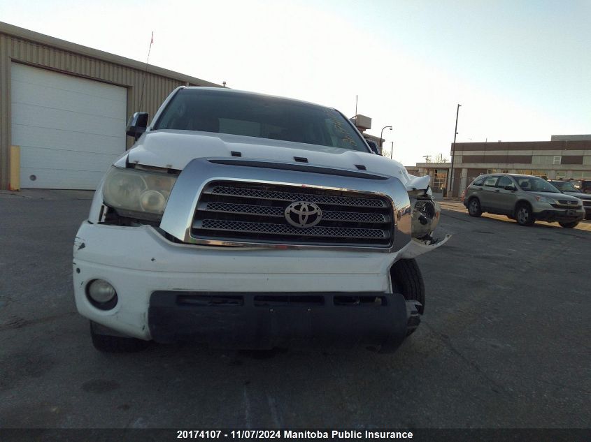 2008 Toyota Tundra Limited V8 Crewmax VIN: 5TBDV58168S499109 Lot: 20174107