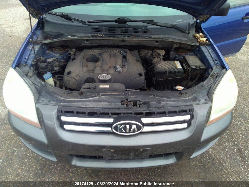 2007 Kia Sportage Lx VIN: KNDJF722X77328909 Lot: 20174129