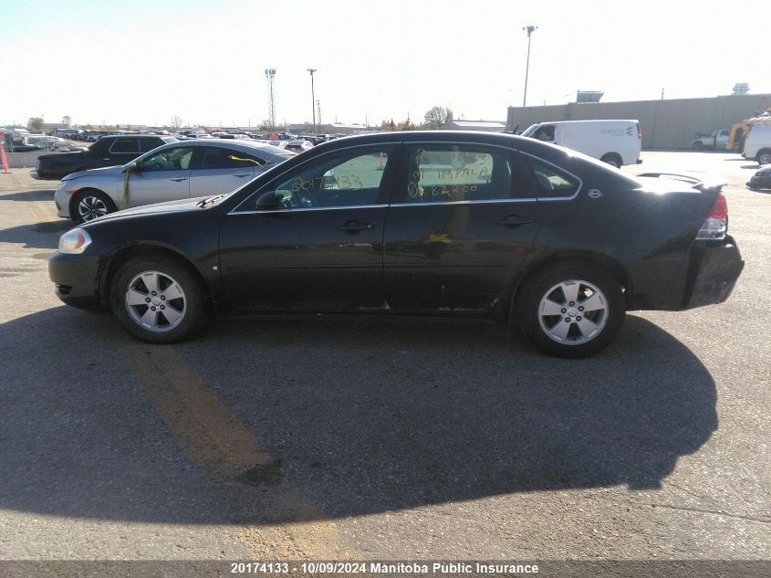 2G1WB57K891282200 2009 Chevrolet Impala Ls V6