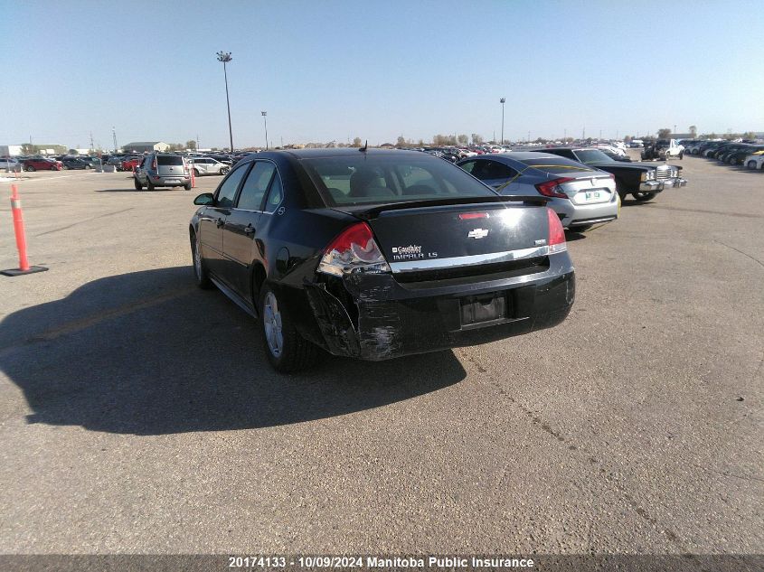 2G1WB57K891282200 2009 Chevrolet Impala Ls V6