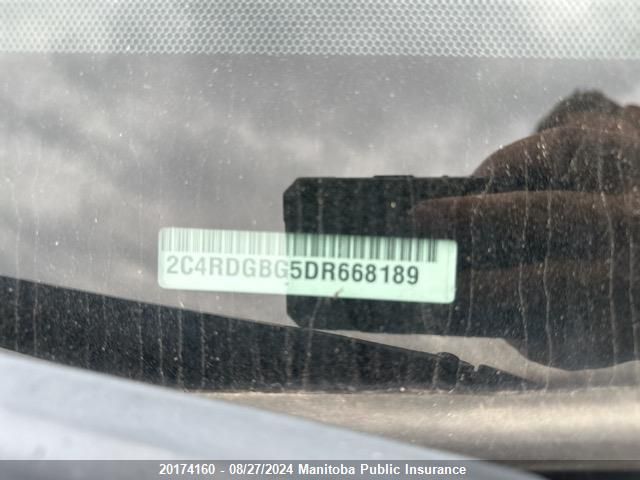 2013 Dodge Grand Caravan Se VIN: 2C4RDGBG5DR668189 Lot: 20174160