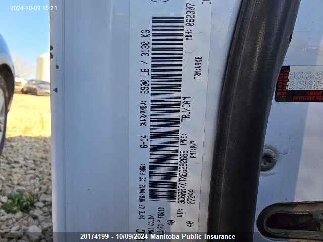 3C6RR7KTXEG292666 2014 Dodge Ram 1500 St Crew Cab