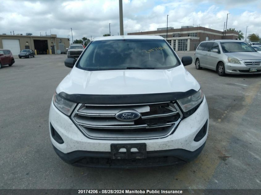 2018 Ford Edge Se VIN: 2FMPK4G93JBB66254 Lot: 20174206