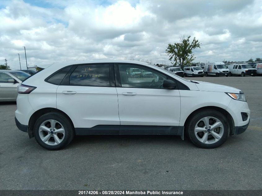 2018 Ford Edge Se VIN: 2FMPK4G93JBB66254 Lot: 20174206