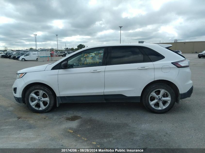 2018 Ford Edge Se VIN: 2FMPK4G93JBB66254 Lot: 20174206