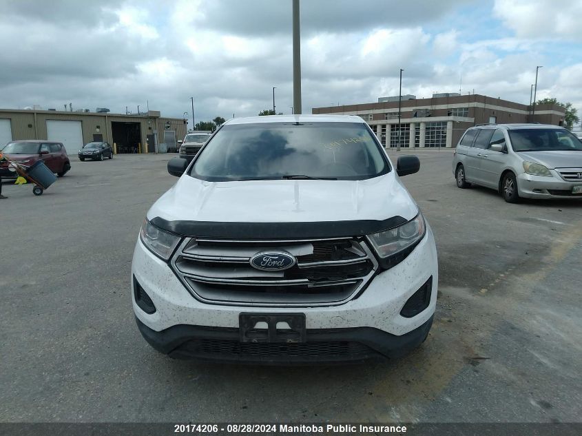 2018 Ford Edge Se VIN: 2FMPK4G93JBB66254 Lot: 20174206