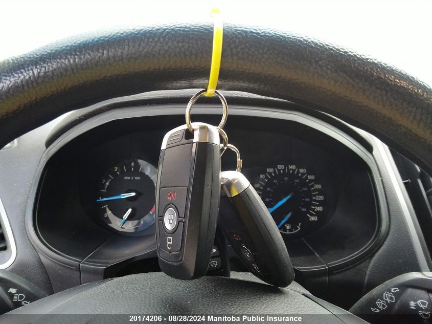 2018 Ford Edge Se VIN: 2FMPK4G93JBB66254 Lot: 20174206