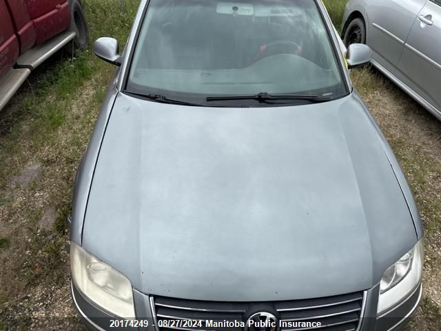 2005 Volkswagen Passat Gls Tdi VIN: WVWAE63B35P050802 Lot: 20174249