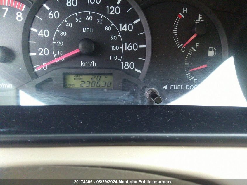 2003 Toyota Corolla Ce VIN: 2T1BR32E13C736139 Lot: 20174305