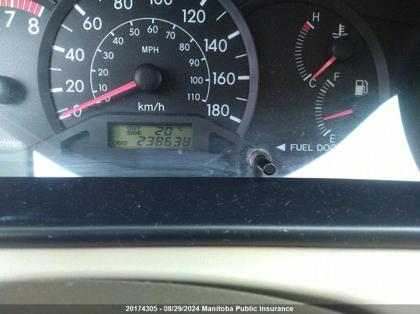 2003 Toyota Corolla Ce VIN: 2T1BR32E13C736139 Lot: 20174305