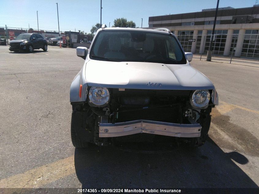 2015 Jeep Renegade Limited VIN: ZACCJBDT7FPC12360 Lot: 20174365