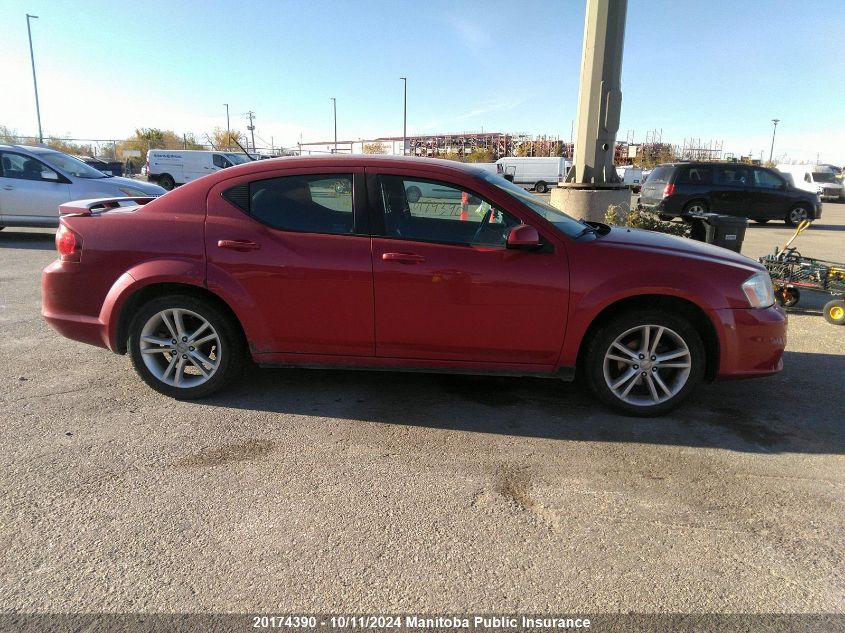 2013 Dodge Avenger Sxt VIN: 1C3CDZCB2DN692830 Lot: 20174390