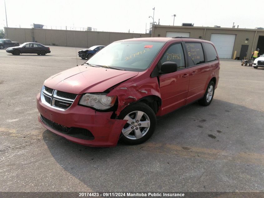 2012 Dodge Grand Caravan Se VIN: 2C4RDGBGXCR356058 Lot: 20174423