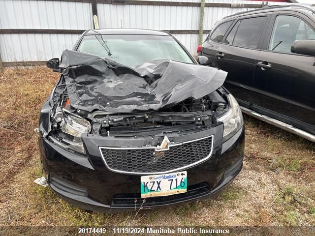 2012 Chevrolet Cruze Lt Turbo VIN: 1G1PJ5SCXC7110994 Lot: 20174449