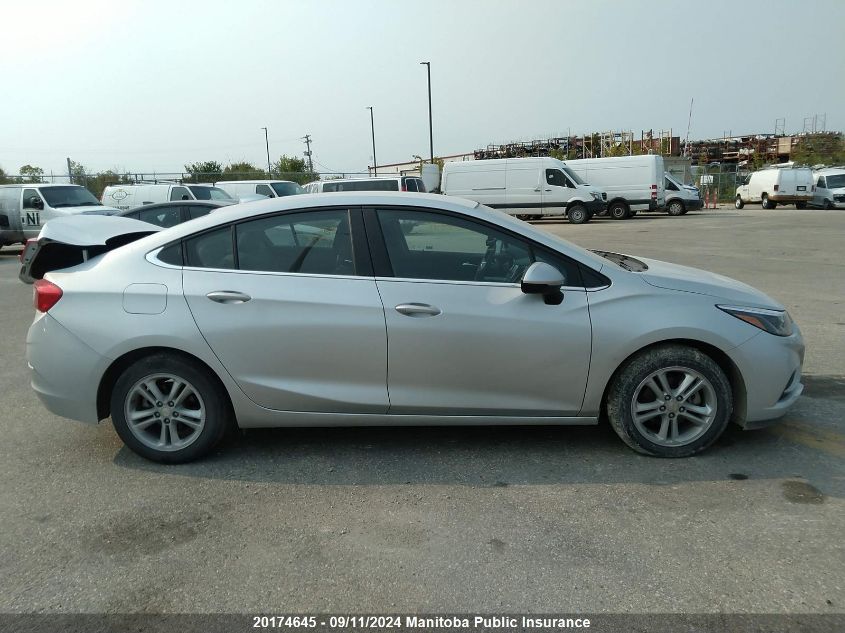 2017 Chevrolet Cruze Lt Turbo VIN: 3G1BE5SM4HS537376 Lot: 20174645