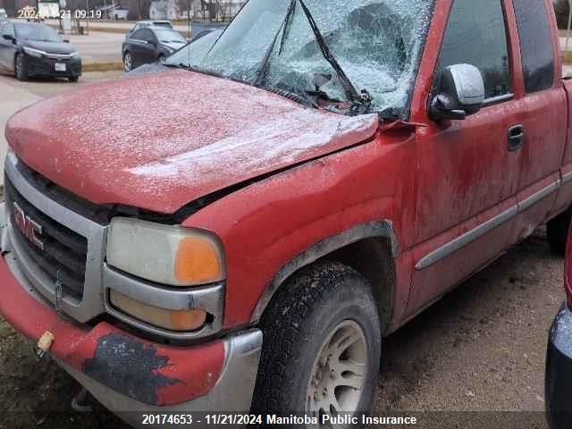 2002 GMC Sierra 1500 Ext Cab VIN: 2GTEK19T221154784 Lot: 20174653