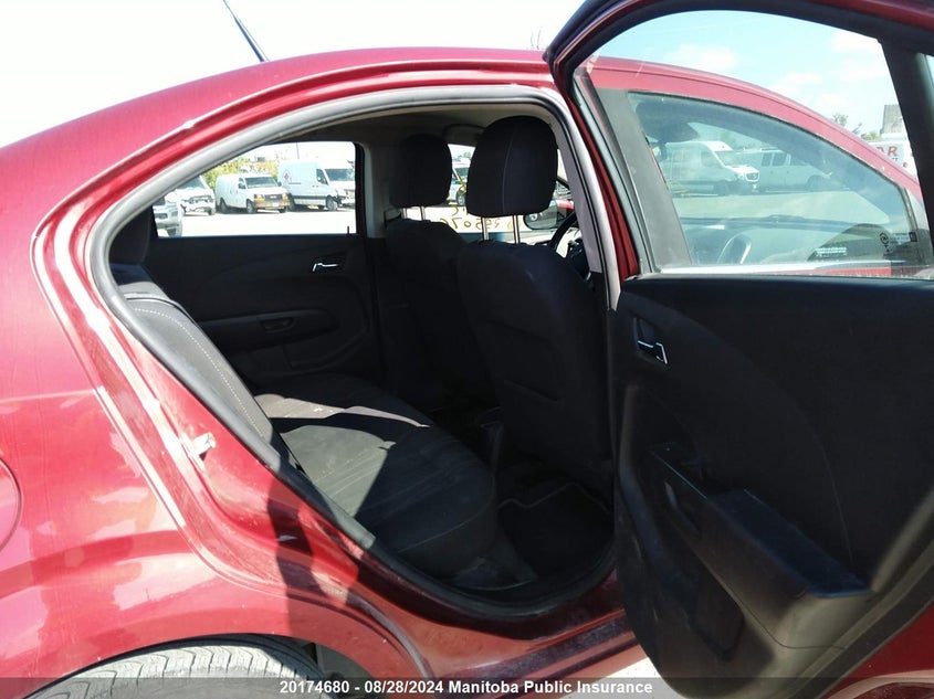 2013 Chevrolet Sonic Lt VIN: 1G1JD5EH7D4255076 Lot: 20174680