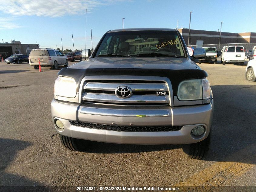 2006 Toyota Tundra Double Cab V8 VIN: 5TBDT44196S518898 Lot: 20174681