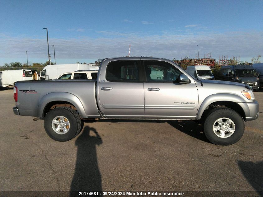 2006 Toyota Tundra Double Cab V8 VIN: 5TBDT44196S518898 Lot: 20174681