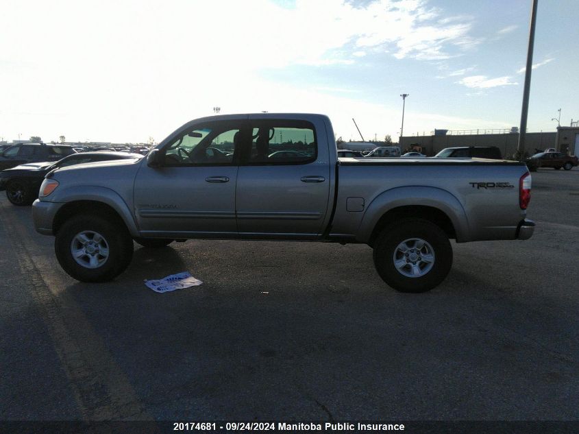 2006 Toyota Tundra Double Cab V8 VIN: 5TBDT44196S518898 Lot: 20174681