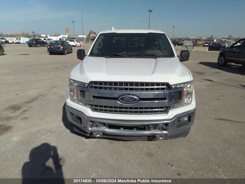 1FTEW1E54JKC59420 2018 Ford F150 Xlt Supercrew