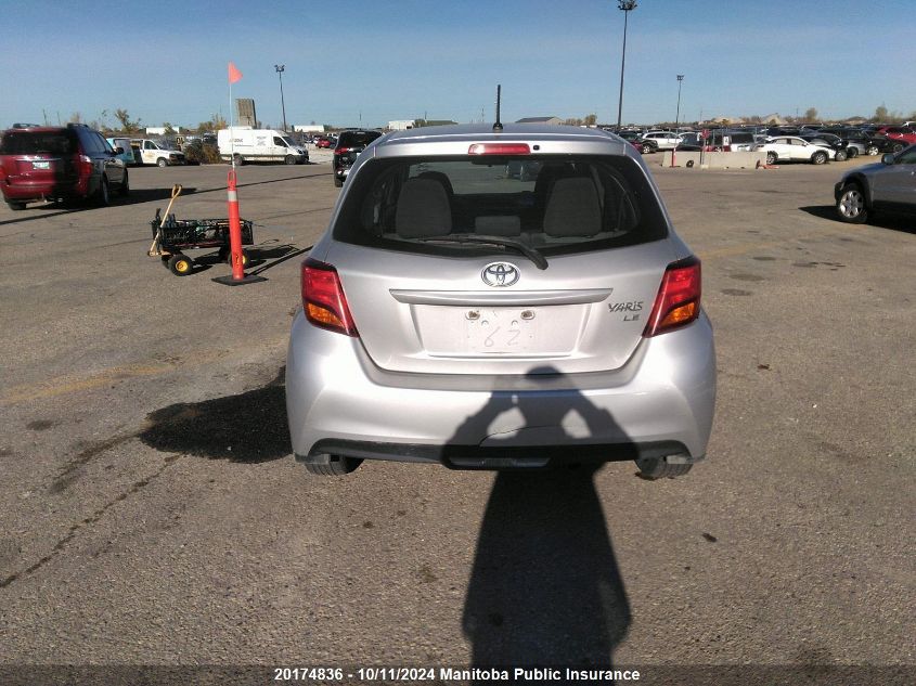 2015 Toyota Yaris Le VIN: VNKKTUD33FA055810 Lot: 20174836