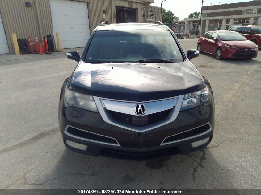 2011 Acura Mdx VIN: 2HNYD2H76BH000906 Lot: 20174859