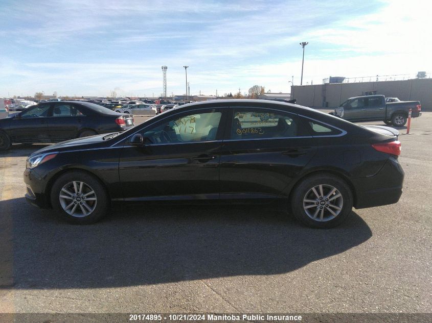 2015 Hyundai Sonata Gl VIN: 5NPE24AF2FH011863 Lot: 20174895