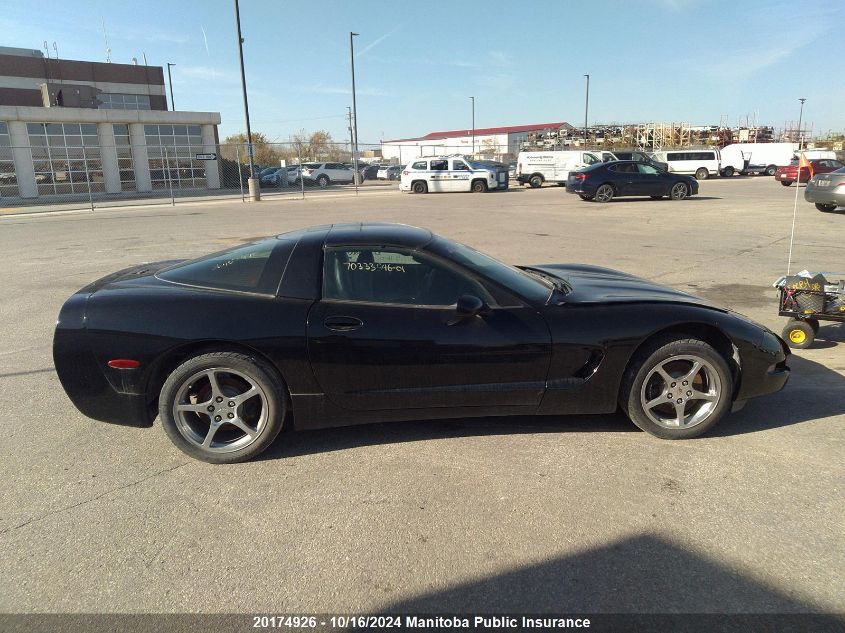 2000 Chevrolet Corvette VIN: 1G1YY22G8Y5119620 Lot: 20174926