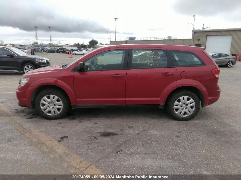 2015 Dodge Journey Cvp VIN: 3C4PDCAB9FT730313 Lot: 20174959