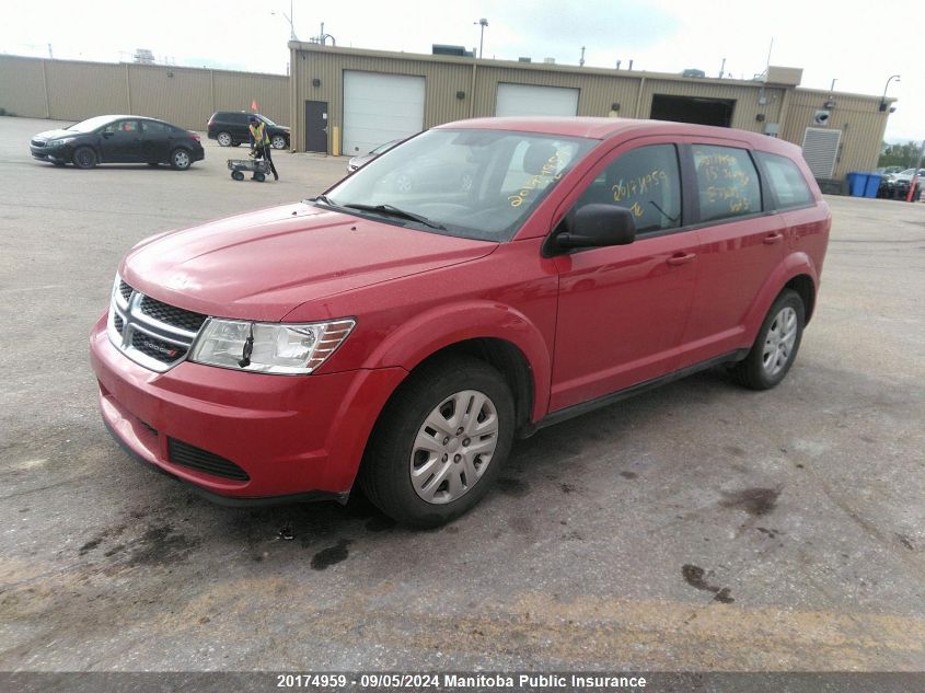 2015 Dodge Journey Cvp VIN: 3C4PDCAB9FT730313 Lot: 20174959